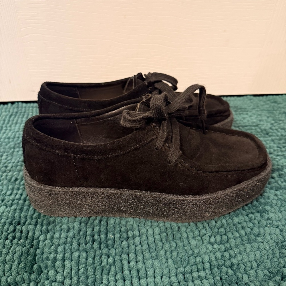 Project Cloud Chunky Suede boots Women 7.5 NWT